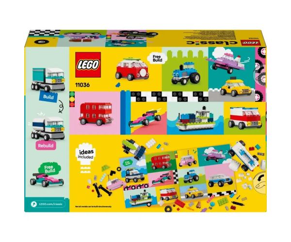 LEGO® Classic: Kreatív vozidlá (11036)