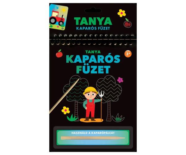 Škrabací zošit - Farma