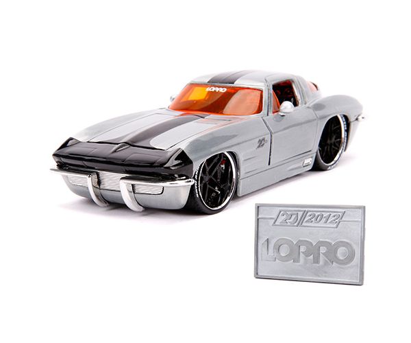 1963 Chevy Sting Ray fém autómodell 1/24 - Simba Toys