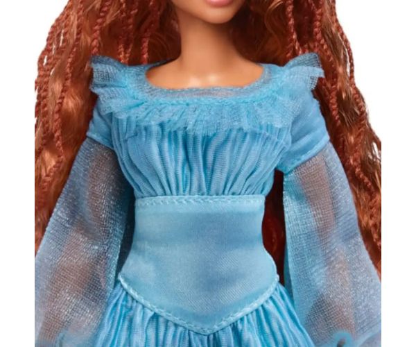 Disney Malá morská víla: Ariel v modrých šatách 30cm - Mattel