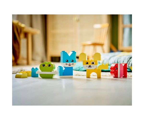 LEGO® DUPLO®: Kreatív a roztomilý, 3 v 1 domácich miláčikov (10477)