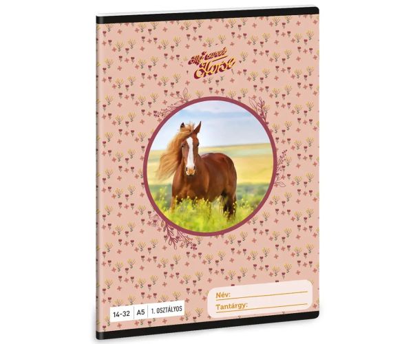 Ars Una: My sweet Horse jazdecký linajkový zošit pre 1. triedu A/5