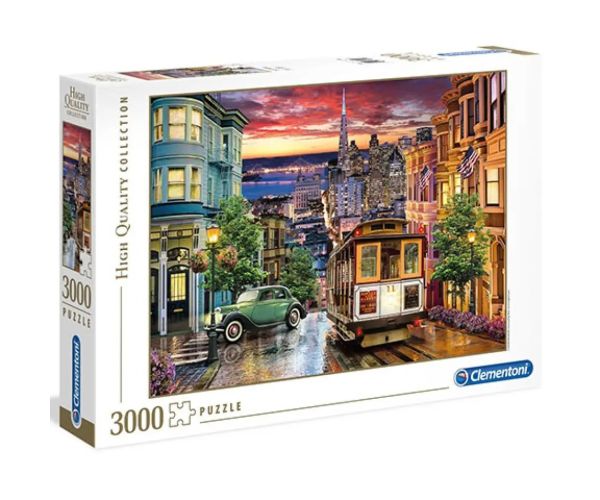 San Francisco HQC puzzle 3000ks - Clementoni