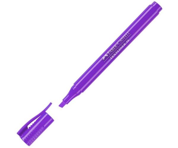 Faber-Castell: Super-floures zvýrazňovač 38 fialový