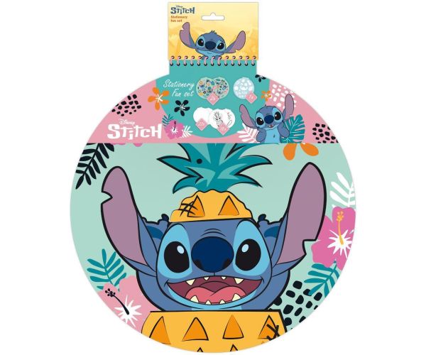 Luna: Stitch kreatív 40 listový skicár s nálepkami a šablónami