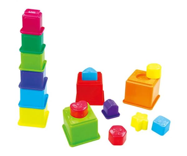 Playgo: Skladacia veža so zvieratkami