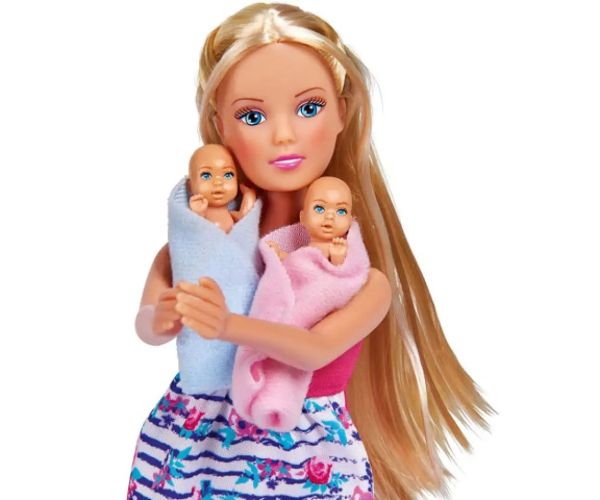 Steffi Love: Tehotná Steffi Love bábika s príslušenstvom- Simba Toys