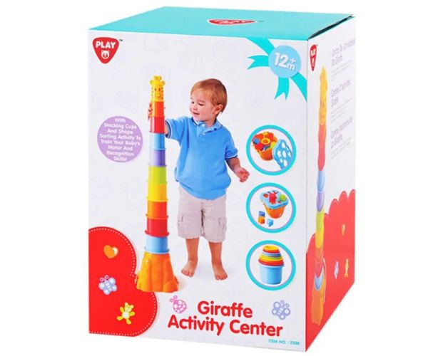 Playgo: Žirafí aktívne centrum pre bábätká