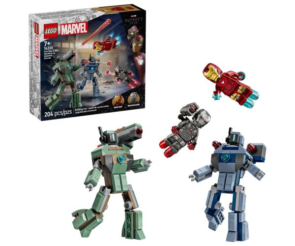 LEGO® Marvel: Iron Man a War Machine vs. Hammer drony (76320)