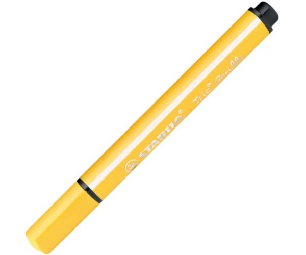 Stabilo: Trio Scribble trojhranná fixka v žltej farbe