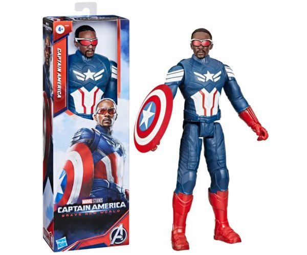 Avengers Titan Hero Captain America 29 cm figúrka - Hasbro