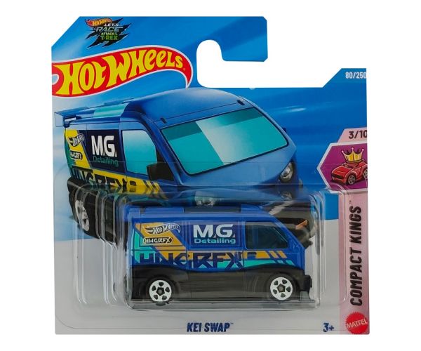 Hot Wheels: Kei Swap modré autíčko 1/64 - Mattel