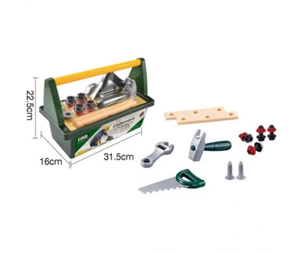 DIY set v debničke s pílou a príslušenstvom