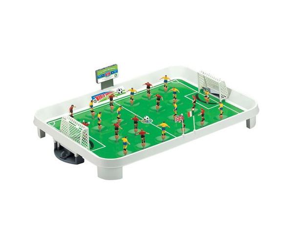 Futbal pružinový s bábkami a loptou