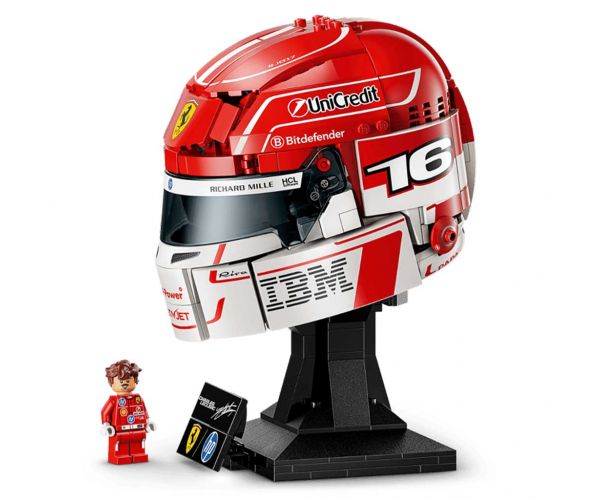 LEGO® Edície: Prilba Scuderia Ferrari HP Charles Leclerc (43014)