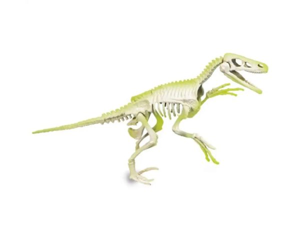Science&Play: Archeofun svietiaci Velociraptor archeologický set - Clementoni
