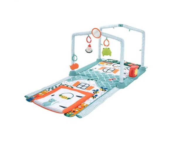 Fisher-Price: Premeniteľný hrací koberec Sweet Home - Mattel