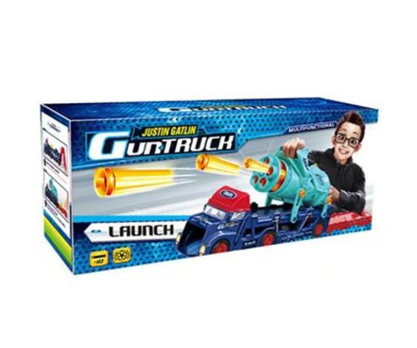 Gun Truck: Kamión na vystrelenie špongiových nábojov