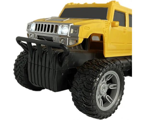 RC Off-Road diaľkovo ovládaný Hummer s osvetlením 27 MHz 22cm 1/14 mierka v dvoch variantoch