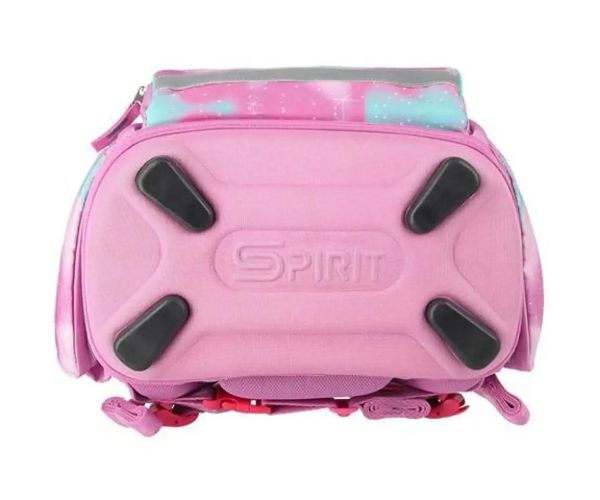 Spirit: Unikorn ergonomická školská taška s 3D vzorom a LED svetlom 5-dielny set 34x22x41cm