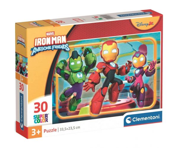 Iron Man a jeho úžasní priatelia 30-dielne puzzle - Clementoni