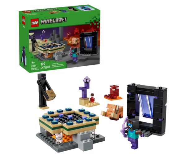 LEGO® Minecraft: Cesta k bráne do Podsvetia a Konečnému portálu (21584)