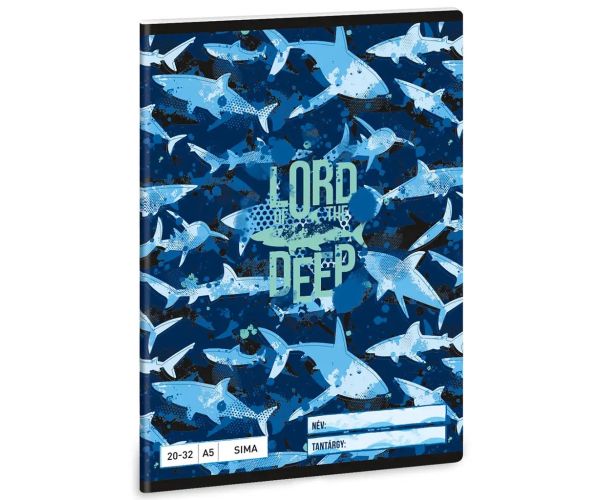Ars Una: Lord of the Deep žraločí hladký zošit A/5