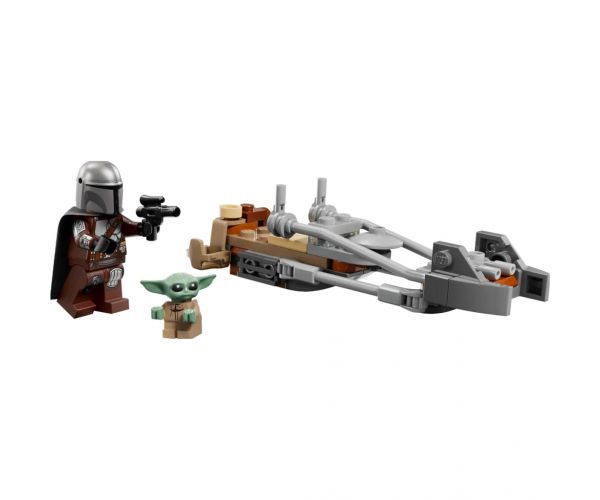 LEGO® Star Wars™: Speeder bike Mandaloriana a Grogu (75436)