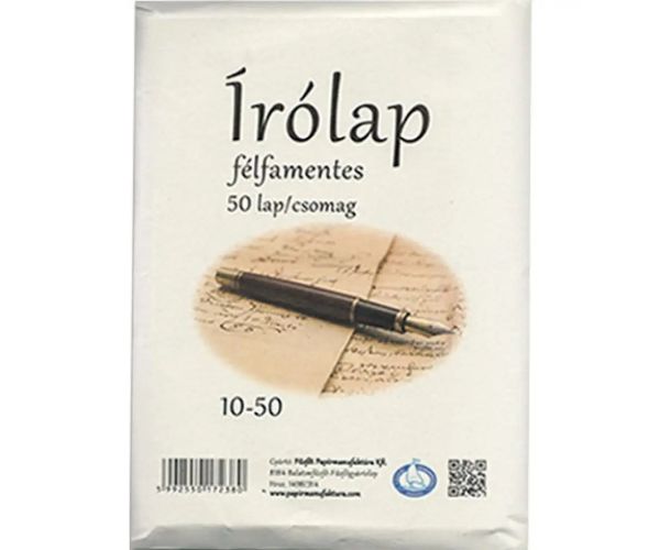 Polo-drevný obálkový papier 50 ks 10-50