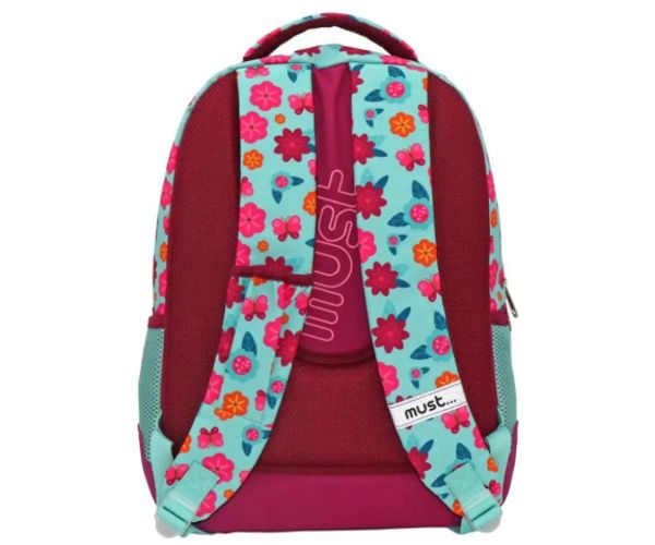 Must: Disney Princess zaoblená ergonomická školská taška batoh 32x18x43cm