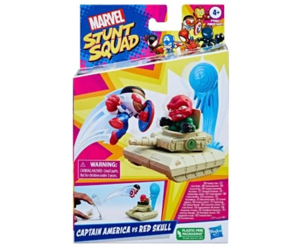 Marvel Stunt Squad: Kapitáb Ameriky vs. Red Skull vystreľovacia súprava - Hasbro