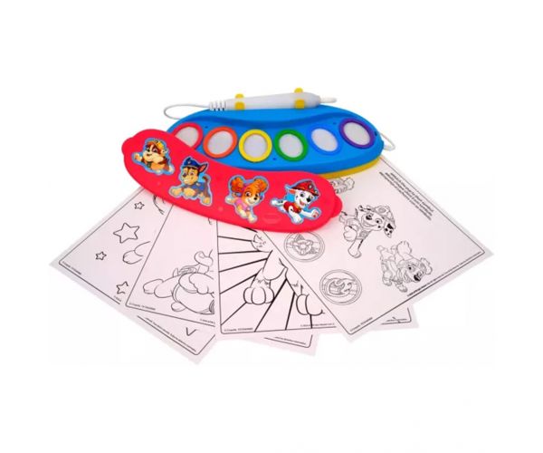 Crayola: Color Wonder Čarovný maliarsky set s osvetleným štetcom - Tlapková Patrola