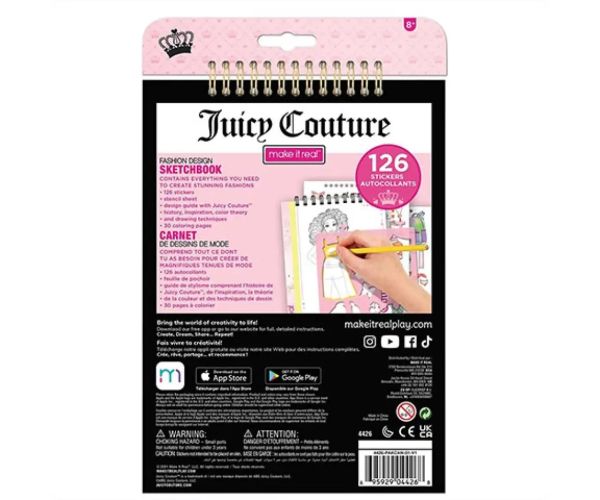 Make It Real: Juicy Couture zošit na módne navrhovanie