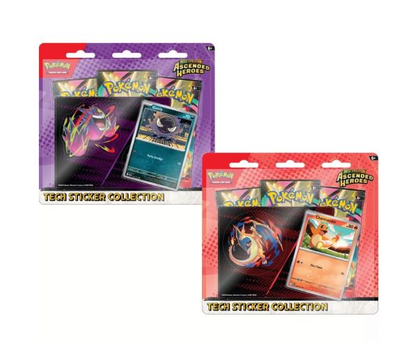 Pokémon TCG: ME02.5 Vzostú hrdinovia Tech Sticker Collection v dvoch variantoch 1ks