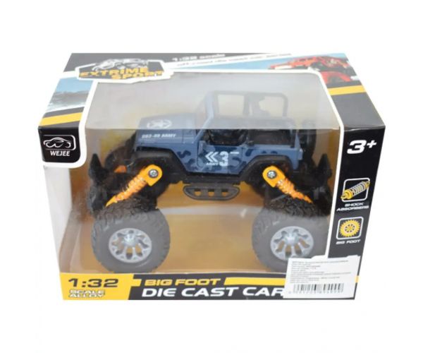 Off-Road naťahovacie terénne vozidlo s plachtou 1/32