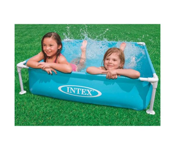 Bazén Mini Frame modrý 122x122x30cm - Intex