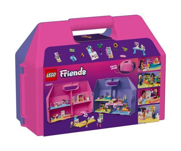 LEGO® Friends: Kreatívny kufríkový domček pre bábiky (42697)