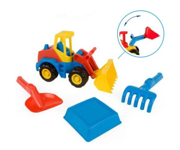 Tech Truck Nakladač s pieskoviskom 27cm - Wader
