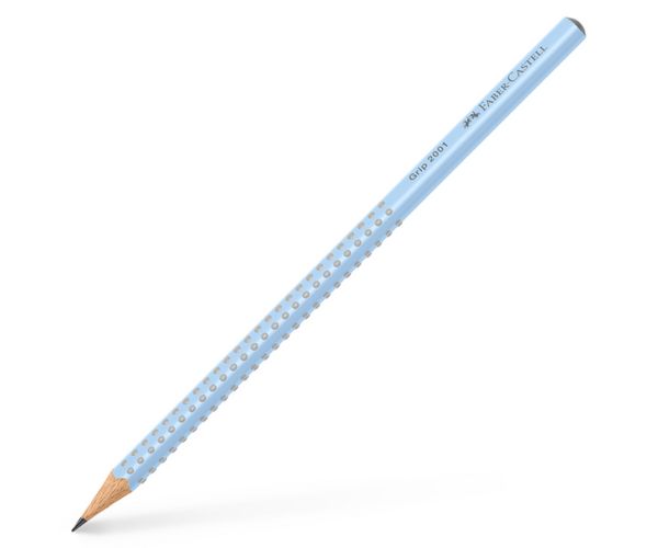 Faber-Castell: GRIP 2001 sivé grafitové ceruzky HB