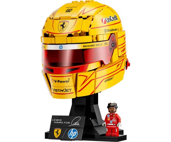 LEGO® Edície: Prilba Scuderia Ferrari HP Lewisa Hamiltona (43022)