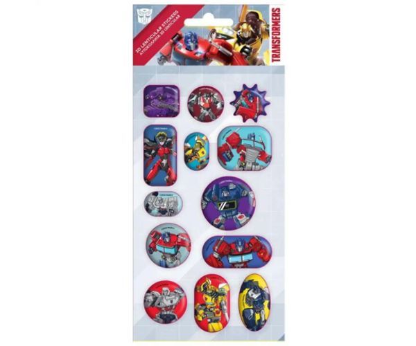 Transformers 13-dielny set 3D hologramových nálepiek