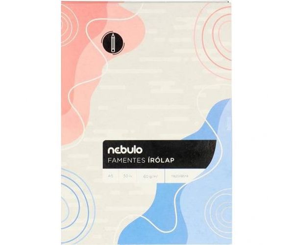 Nebulo: Bezdrievny písací papier A5, fóliovaný, 50 ks