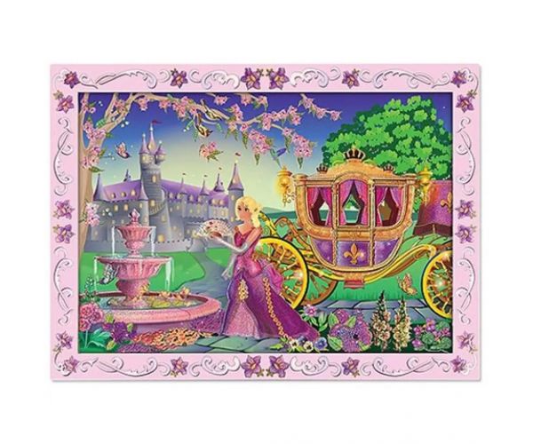 Princezná samolepková tvorba obrázkov - Melissa & Doug