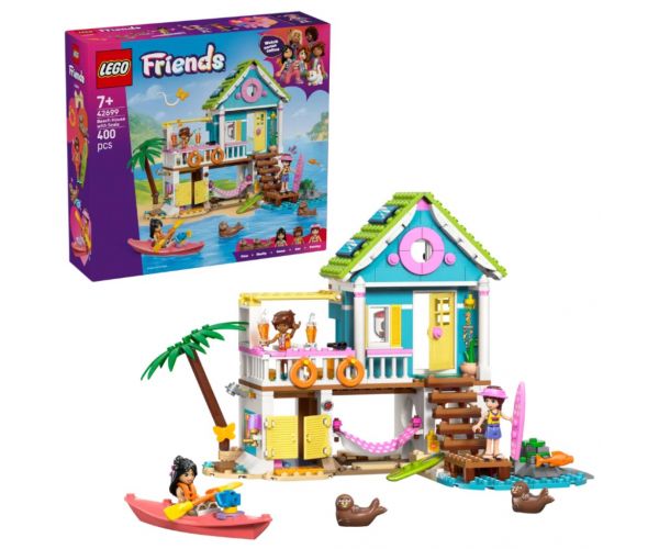 LEGO® Friends: Plážový dom s tuleněmi (42699)