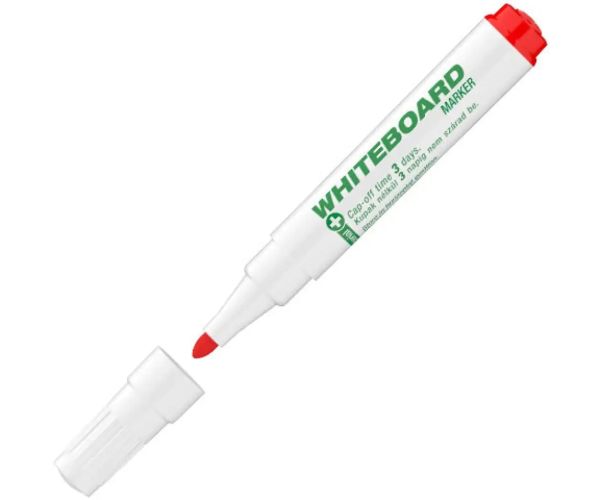 ICO: Antibakteriálna fixka Whiteboard 11XXL v červenej farbe