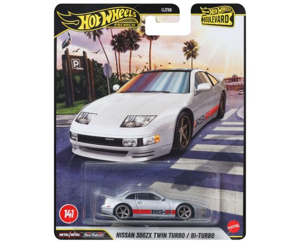 Hot Wheels Boulevard: Nissan 300ZX Twin Turbo autíčko 1/64 - Mattel