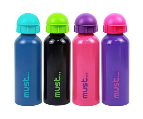 Must: Hliníková fľaša vo viacerých variantoch 500ml 1ks