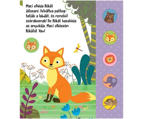 Hluční kamaráti - Macko a jeho priatelia detská kniha