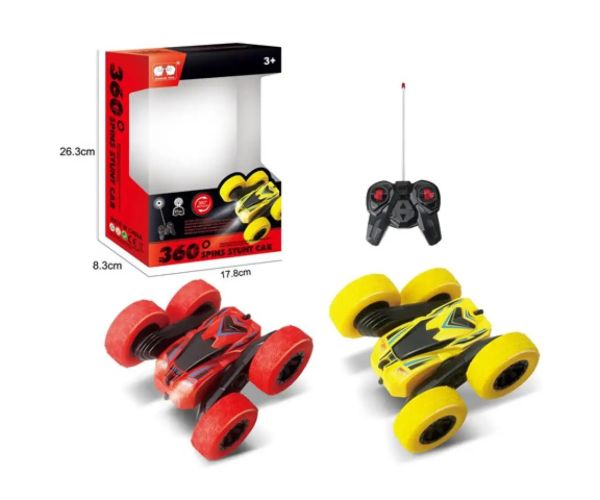 Double Side RC auto na diaľkové ovládanie vo dvoch variantoch 26x8x18cm