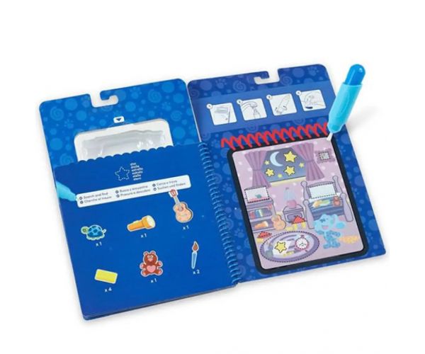 Melissa & Doug: Azúrové tvary kreslenie vodou kreatívna hra